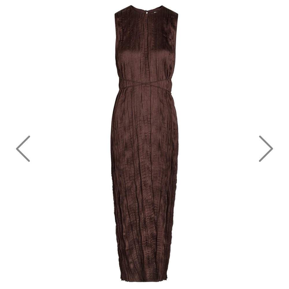 STAUD MIZU DRESS EARTH PLISSE - Picture 15 of 16